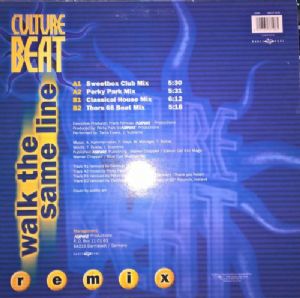 Culture Beat - Walk The Same Line / Remix