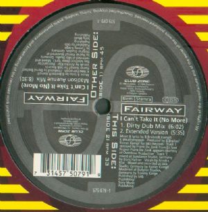 Fairway - I Cant Take It / No More