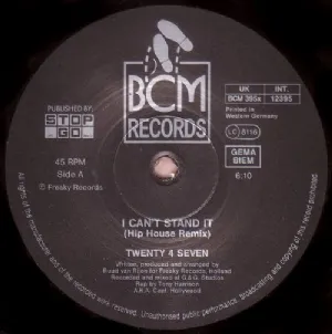 Twenty 4 Seven Featuring Capt. Hollywood - I Cant Stand It