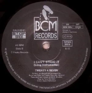 Twenty 4 Seven Featuring Capt. Hollywood - I Cant Stand It