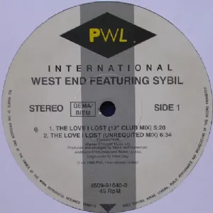 West End Featuring SybiL - The Love I Lost