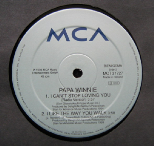 Papa Winnie - I Cant Stop Loving You