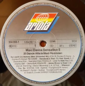 Various - Maxi Dance Sensation 5 / LP Duplo