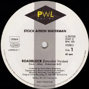 Stock, Aitken and Waterman - Roadblock