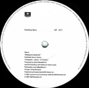 Pet Shop Boys - Always On My Mind