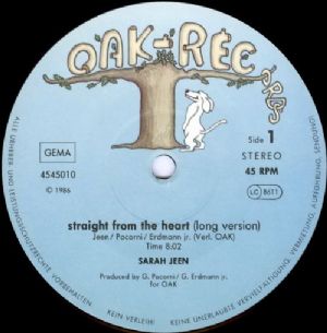 Sarah Jeen - Straight From The Heart