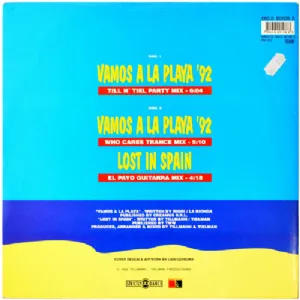 TNT Party Zone - Vamos A La Playa 92 / The Remix