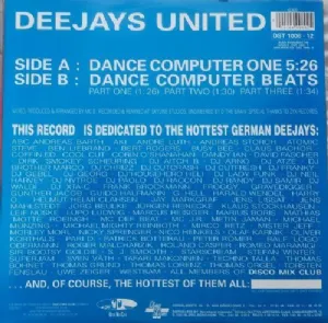 Deejays United - Dance Computer One