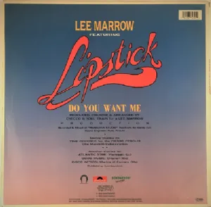 Lee Marrow Featuring Lipstick - Do You Want Me