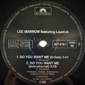 Lee Marrow Featuring Lipstick - Do You Want Me