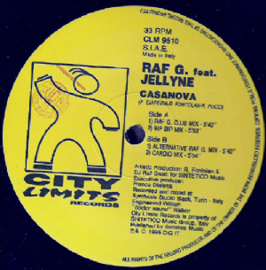 Raf G. Feat. Jellyne - Casanova