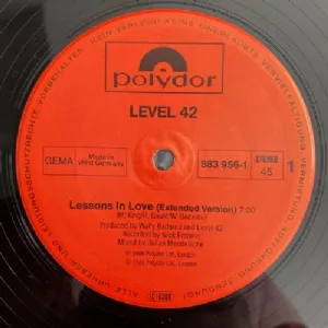 Level 42 - Lessons In Love / Extended Version