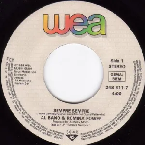 Al Bano and Romina Power - Sempre Sempre 7'' compacto