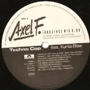 Techno Cop Featuring Kurtis Blow - Axel F. / Remix 1994