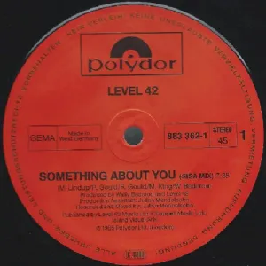 Level 42 - Something About You / Sisa Mix