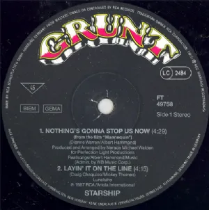 Starship - Nothings Gonna Stop Us Now / We Built This City - Special Club Mix