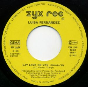 Luisa Fernandez - Lay Love On You / Remake 87 7'' compacto