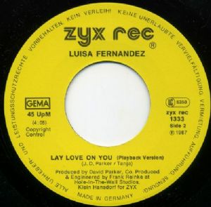 Luisa Fernandez - Lay Love On You / Remake 87 7'' compacto