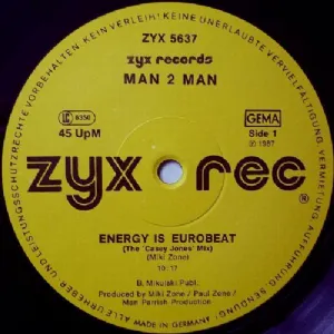 Man 2 Man - Energy Is Eurobeat / Who Knows What Evil