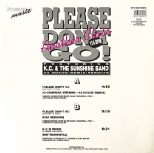 Another Class Featuring K.C. e The Sunshine Band - Please Don't Go 92 House-Remix-Version