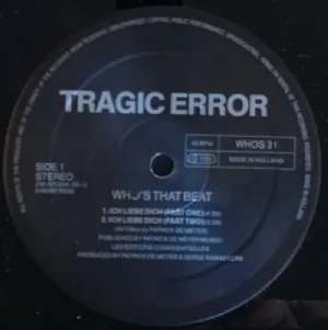 Tragic Error - Ich Liebe Dich