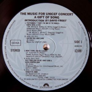 Various - The Music For UNICEF Concert / A Gift Of Song