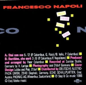 Francesco Napoli - Stai Con Me / Special Italian Power Remix