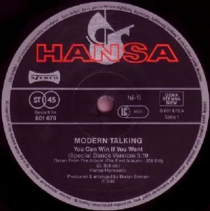 Modern Talking - You Can Win If You Want / Special Dance Version
