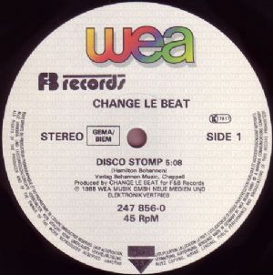 Change Le Beat - Disco Stomp / Red Hot Club Mix 88