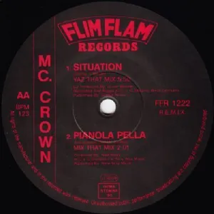 MC Crown Featuring Rhythem System - Situation / New Hip House Remix