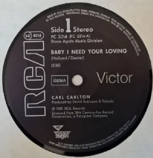 Carl Carlton - Baby, I Need Your Loving