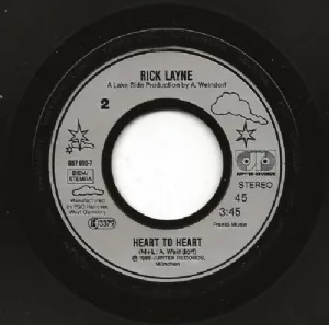 Rick Layne - Like Heaven / Heart To Heart 7'' compacto