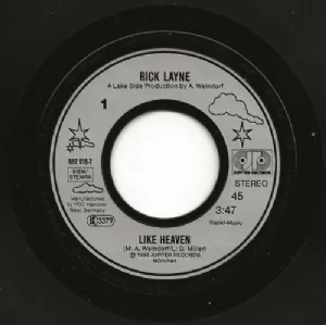 Rick Layne - Like Heaven / Heart To Heart 7'' compacto