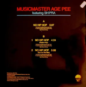 Musicmaster Age Pee Feat. Shipra - No Hip Hop