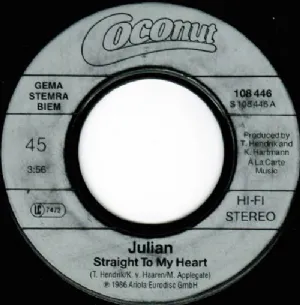 Julian - Straight To My Heart 7'' Compacto