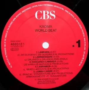 Kaoma - Worldbeat / LP Importado