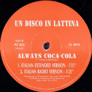 Un Disco In Lattina - Always Coca-Cola