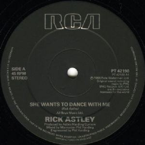 Rick Astley - She Wants To Dance With Me