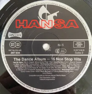 Various - The Dance Album / 16 Non Stop Hits Mixed