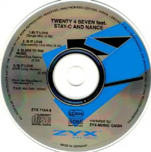 CD Twenty 4 Seven Featuring Stay-C And Nance - Is It Love