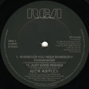 Rick Astley - Whenever You Need Somebody