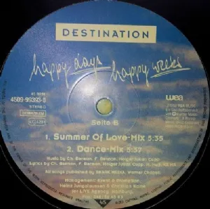 Destination - Happy Days, Happy Weeks