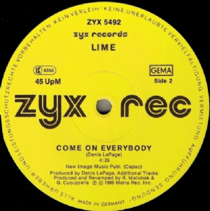 Lime - Take The Love / Come On Everybody