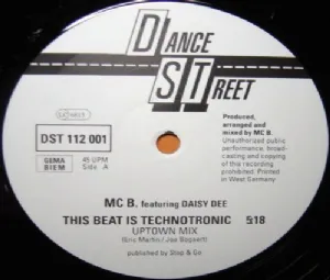 MC B. Featuring Daisy Dee - This Beat Is Technotronic