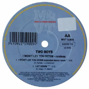 Two Boys - I Wont Let You Down / Remixes