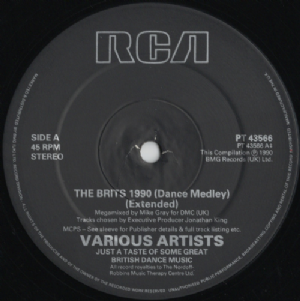 Various - The Brits 1990 Dance Medley