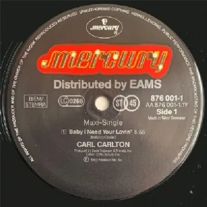 Carl Carlton - Baby I Need Your Lovin