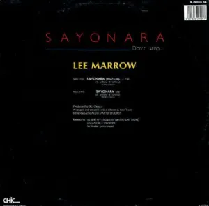 Lee Marrow - Sayonara / Dont Stop...