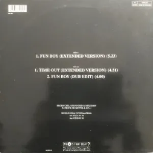 Black Kiss Featuring Conchita - Fun Boy / Time Out