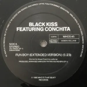 Black Kiss Featuring Conchita - Fun Boy / Time Out